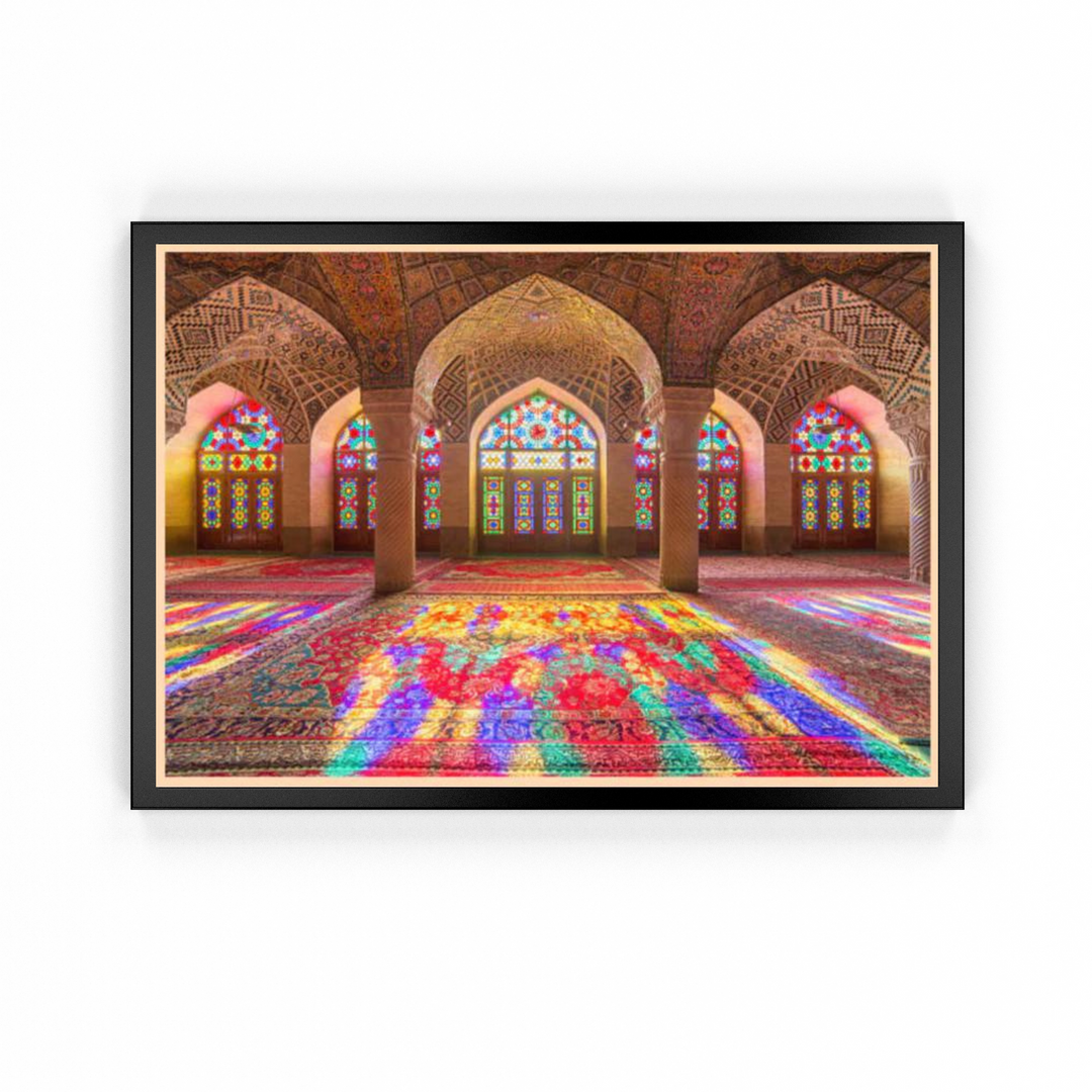Pink Mosque in Isfahan Iran Poster