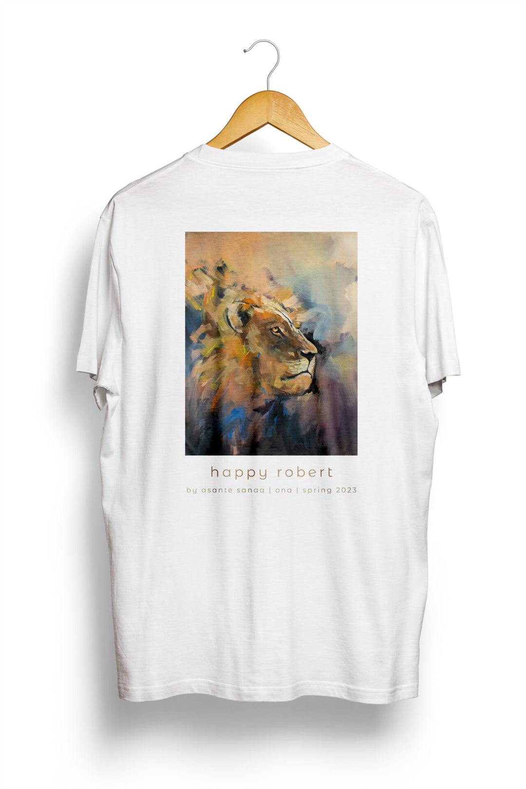 Shirt “Happy Lion" Backprint