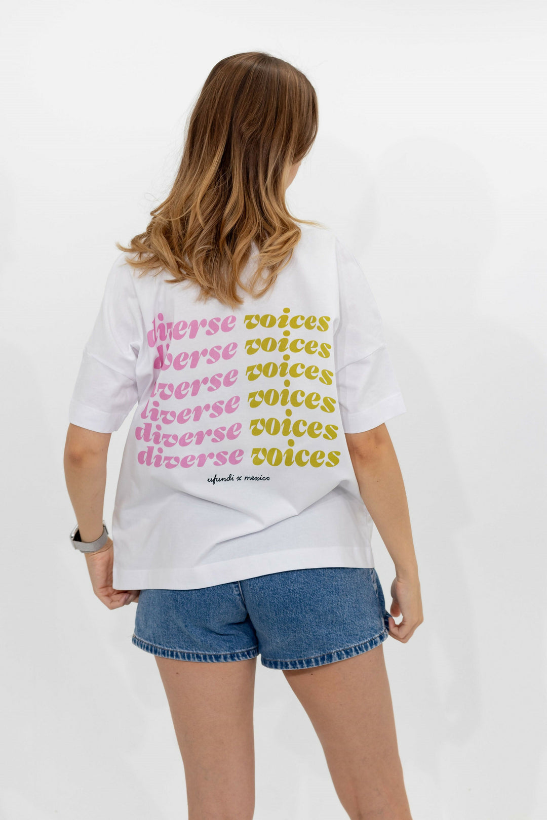 'Diverse Voices' Oversized-Fit T-Shirt