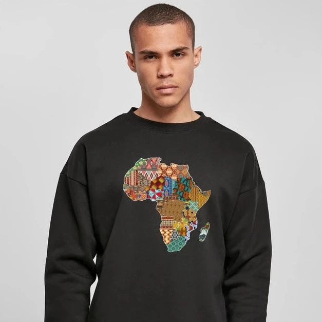 Colors of Africa Crewneck Sweatshirt