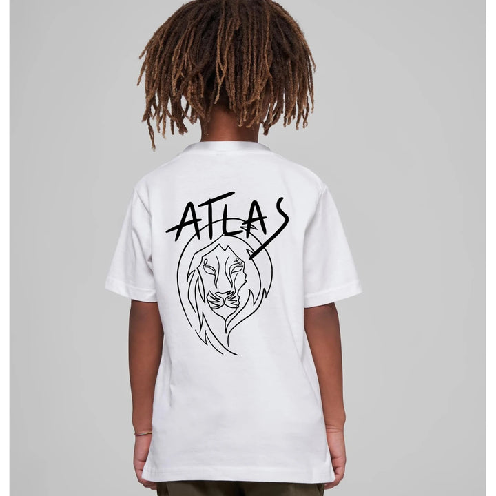 Atlas Löwe Shirt Kids - Weiß
