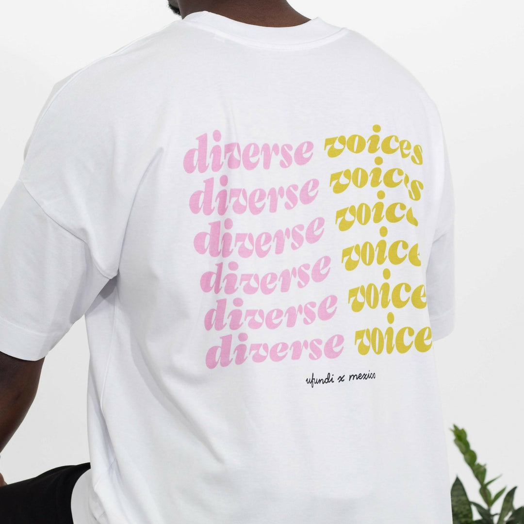 'Diverse Voices' Oversized-Fit T-Shirt