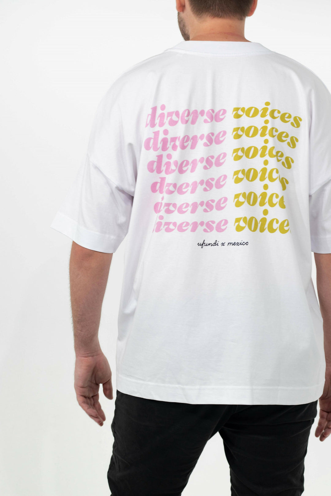 'Diverse Voices' Oversized-Fit T-Shirt