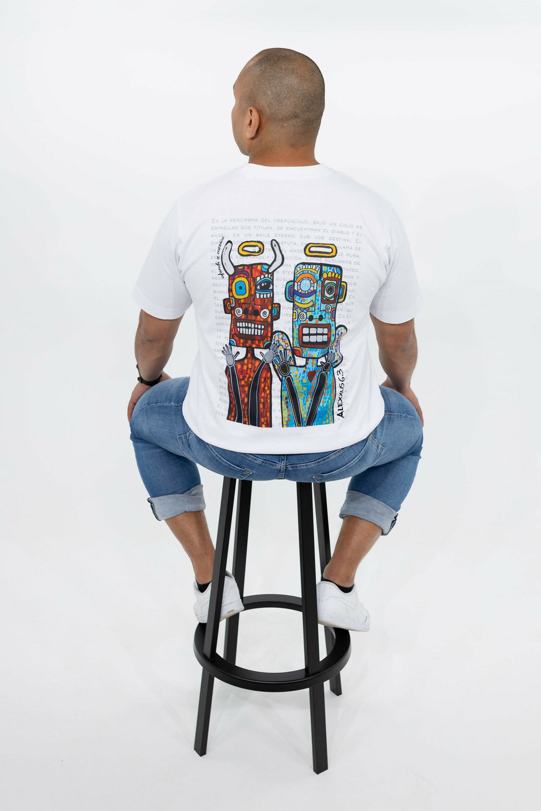 'Ángel y demonito' Relaxed-Fit T-Shirt