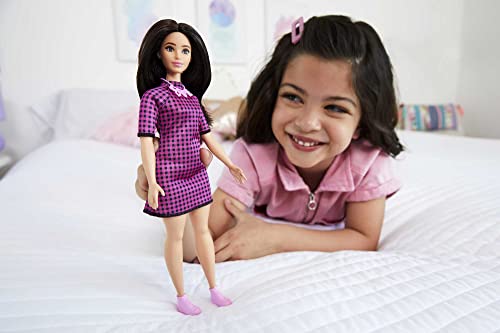 Barbie Fashionistas Puppe, Barbie mit langen braunen Haaren ab 3 Jahre