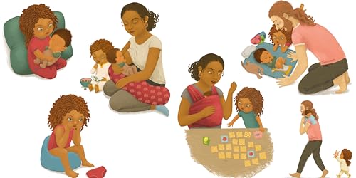 Jetzt ist unser kleines Baby da: Einfühlsames Pappbilderbuch ab 2 Jahre für werdende Geschwister über Schwangerschaft, Geburt und den Familien-Alltag mit Baby