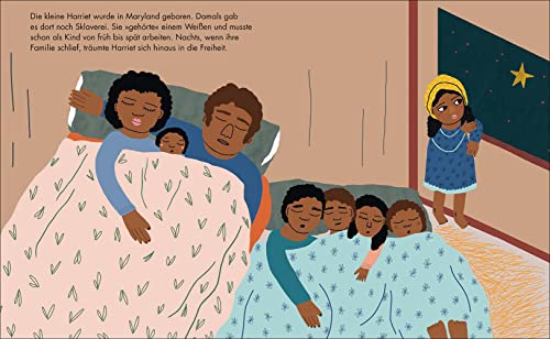 Harriet Tubman: Little People, Big Dreams. Deutsche Ausgabe | Kinderbuch ab 4 Jahre