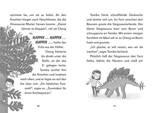 Ein Fall für die Forscher-Kids 4. Dino in Not: Eine Abenteuergeschichte voller Action, Magie und spannendem Wissen. Für Kinder ab 7 Jahren