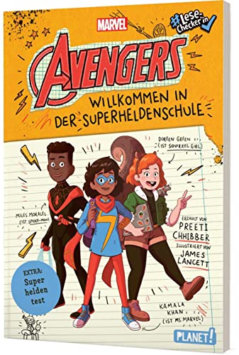 Avengers 1: Willkommen in der Superheldenschule: Für alle Fans der Disney+-Serie Ms Marvel - #LeseChecker*in (1)