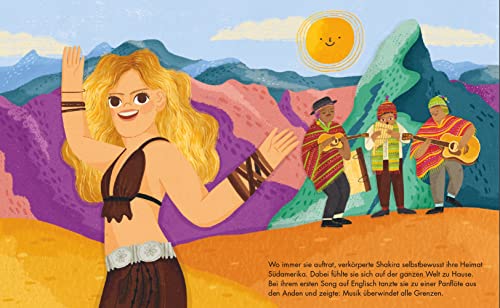 Shakira: Little People, Big Dreams. Deutsche Ausgabe | Kinderbuch ab 4 Jahre