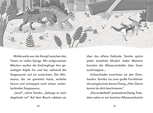 Ein Fall für die Forscher-Kids 4. Dino in Not: Eine Abenteuergeschichte voller Action, Magie und spannendem Wissen. Für Kinder ab 7 Jahren