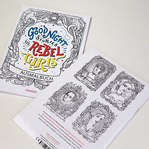 Good Night Stories for Rebel Girls - Ausmalbuch