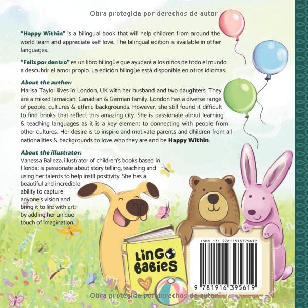 Happy within / Feliz por dentro: English-Spanish Bilingual edition (Spanish English Bilingual Books for Kids, Band 2)