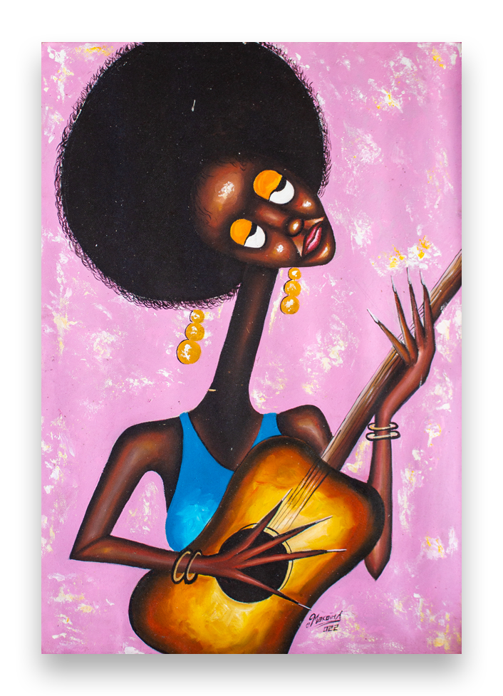 Gemälde aus Afrika - Music