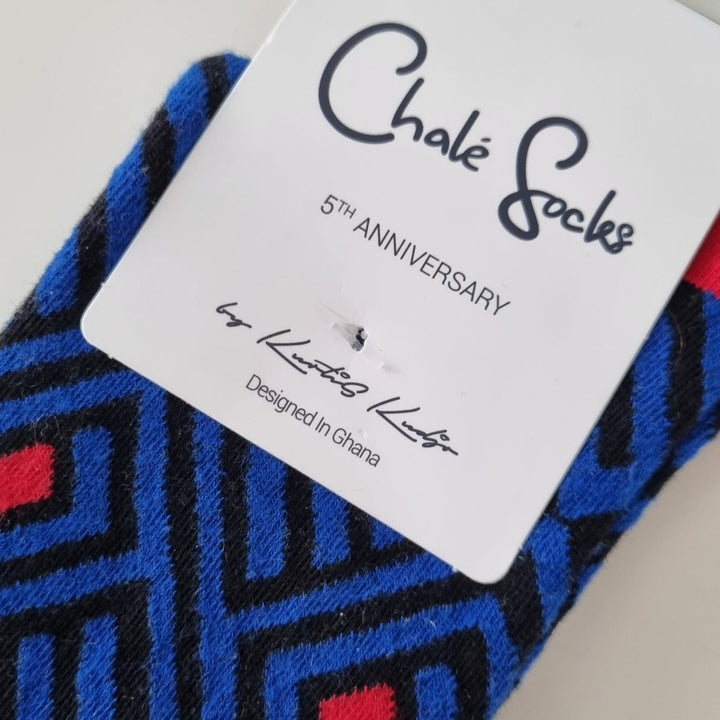 Chalé Socks: Red Diamond