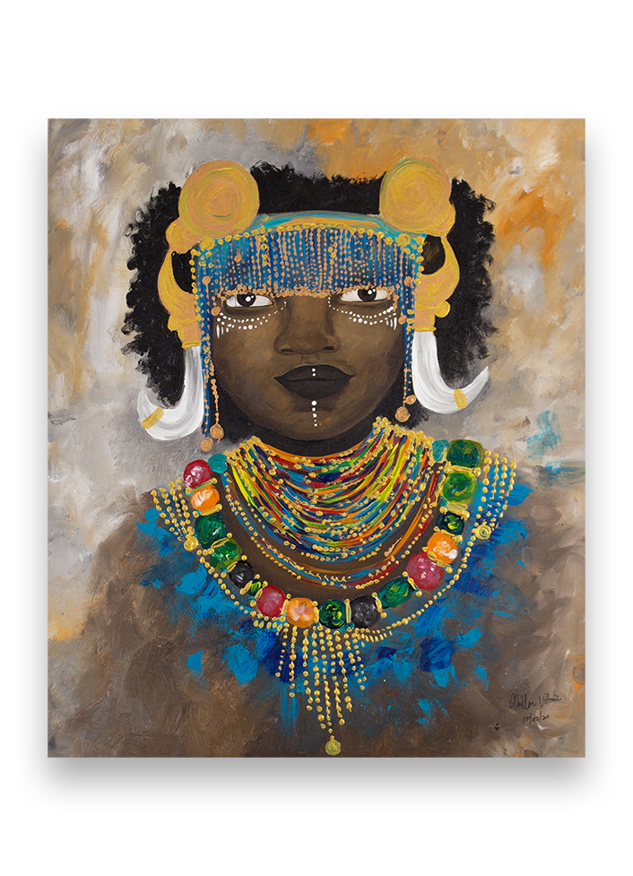 Gemälde aus Afrika - Tanzanian Jewel