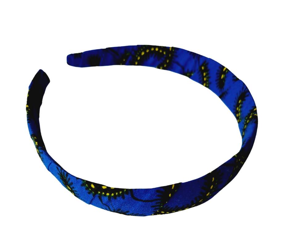 Haarreifen & Haarschleife Set dunkelblau-schwarz